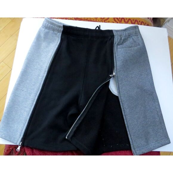 Lifted Anchors Men's Heavy Fleece Zippered Weightlifting Shorts  2XL  EUC - Picture 6 of 9